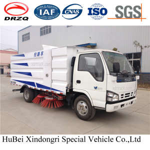 4cbm Isuzu Street Road Sweeper Truck Euro 4