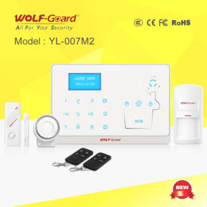 Easy Operation GSM+PSTN Alarm System with Touch Keypad and Cid Factory Wholesael Directly
